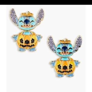 Disney BaubleBar Stitch Pumpkin Costume Earrings